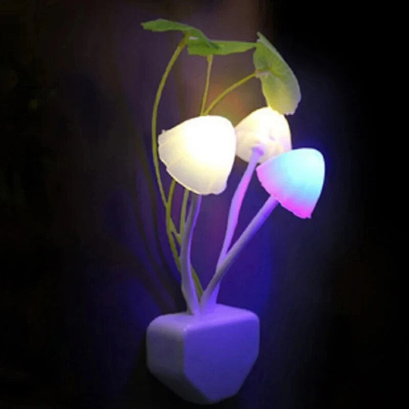 Thumbnail: Novelty Colourful Mushroom LED Night Light with Sensor