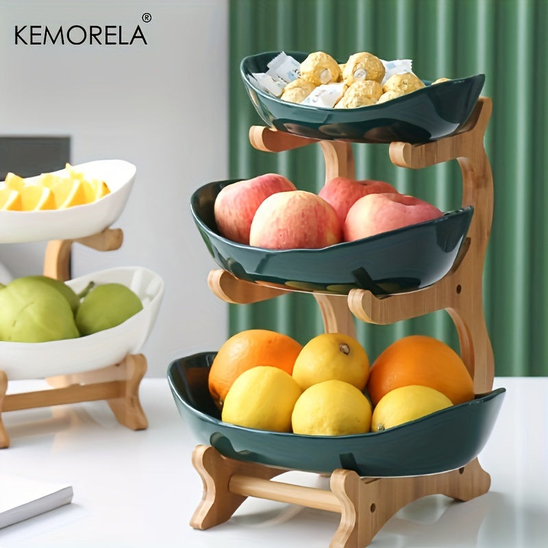 Thumbnail: Modern Multi-Layer Fruit Plate and Snack Dish