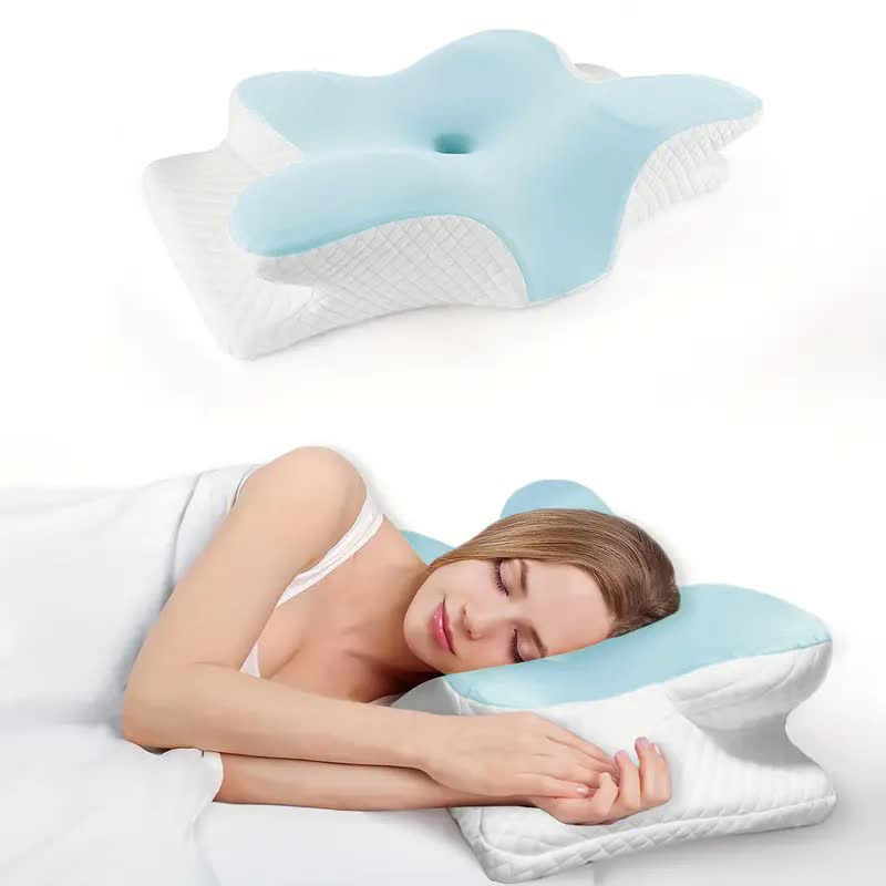 Thumbnail: Butterfly Memory Foam Cervical Neck Pillow