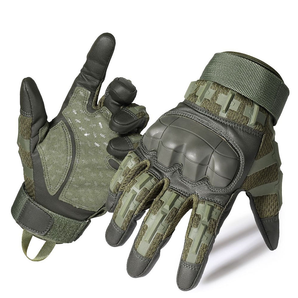 Thumbnail: Touch Screen Tactical & Cycling Gloves with PU Leather