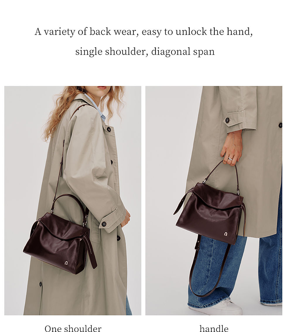 Thumbnail: La Festin Original Leather Casual Tote Bag