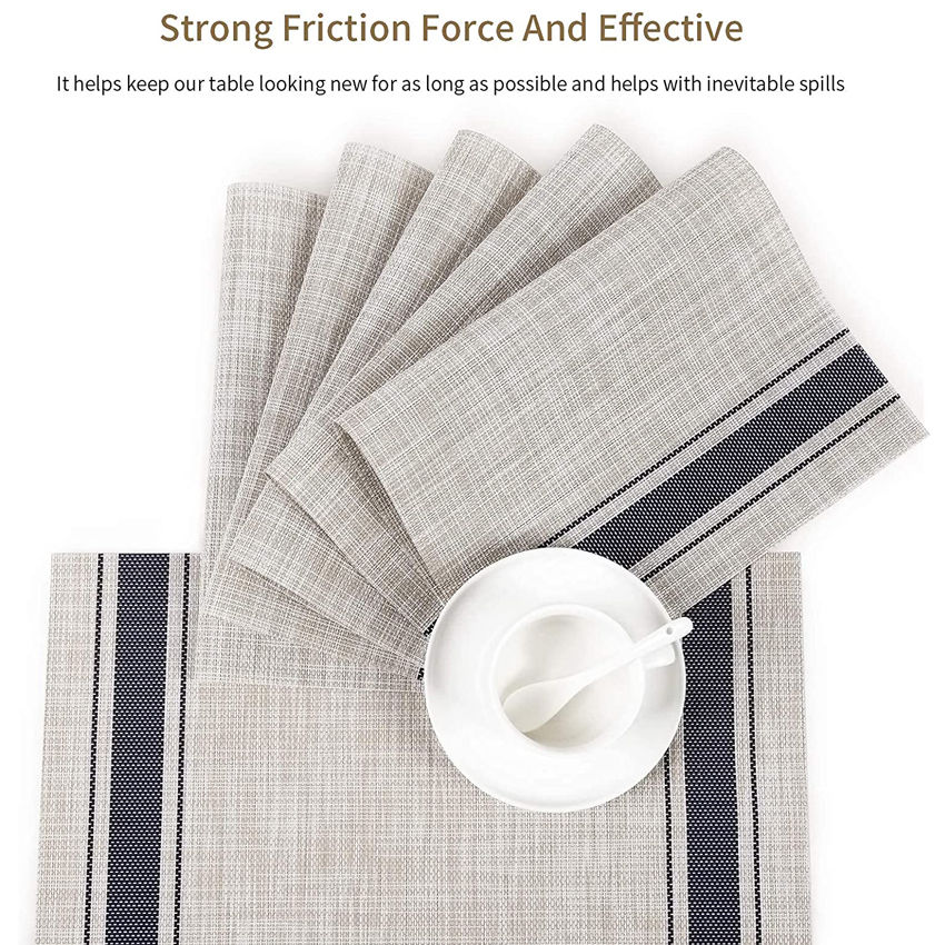 Thumbnail: Bamboo Weaving Table Placemats and Coasters Set