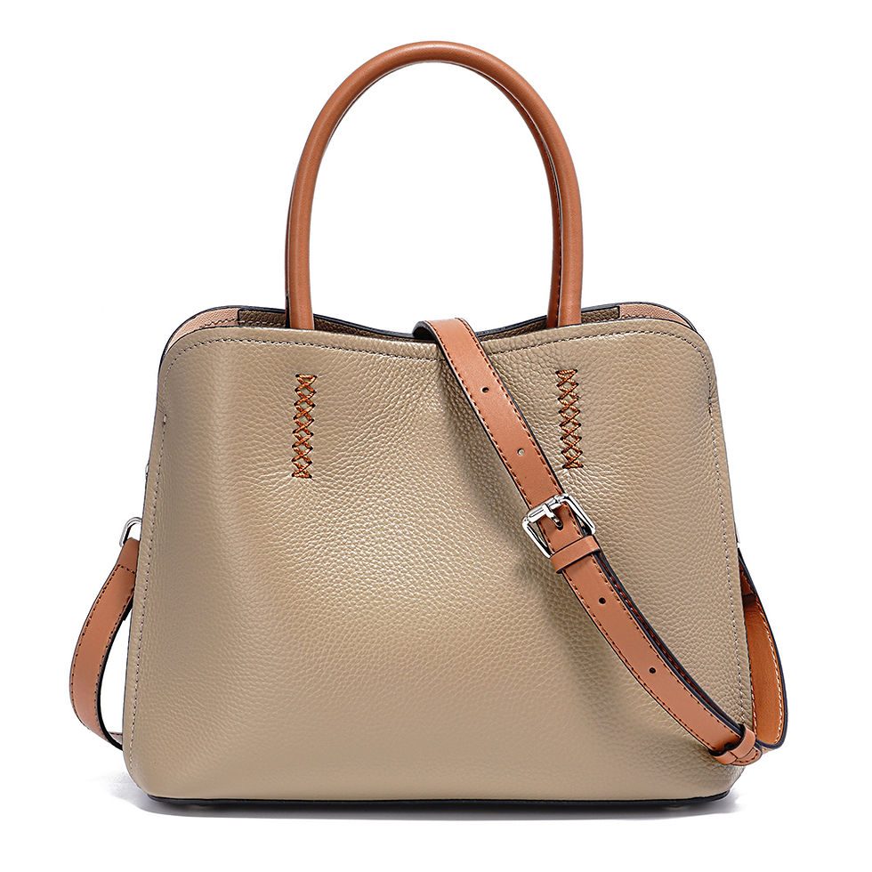 Thumbnail: Zency Women's Genuine Leather Shoulder Handbag