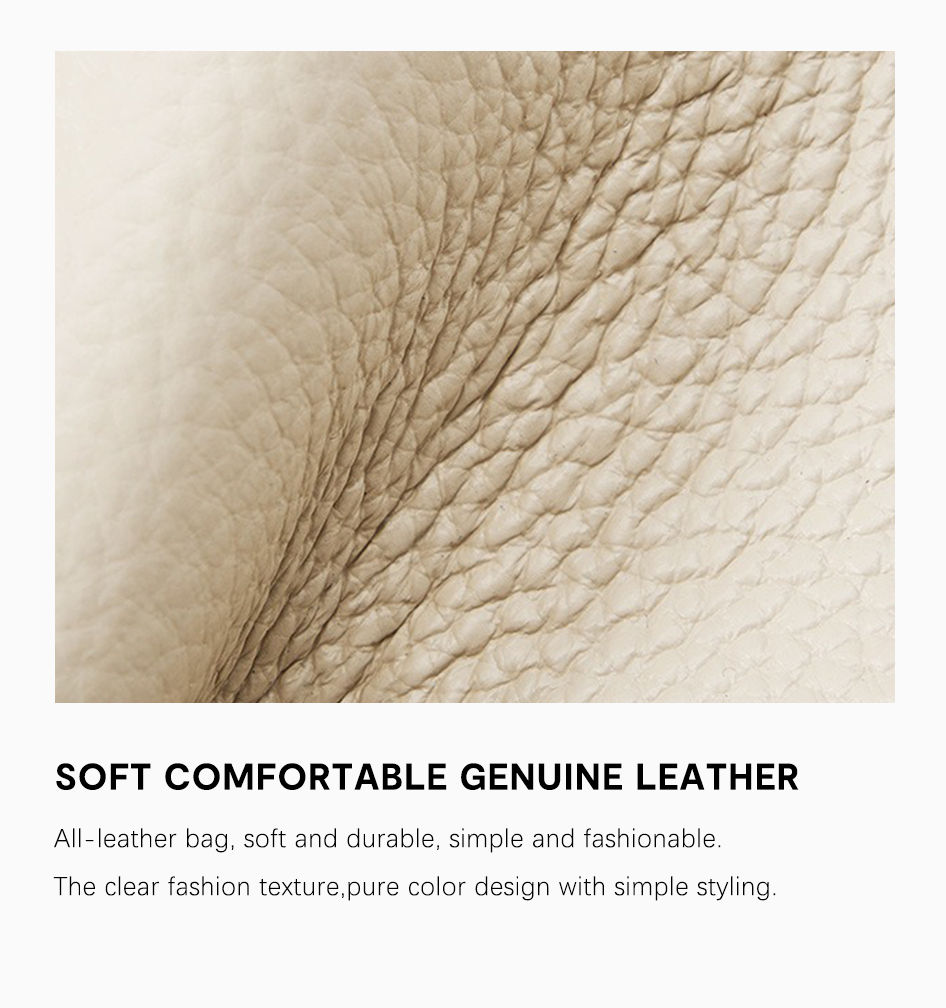 Thumbnail: Zency Genuine Leather Classic Work Tote Bag
