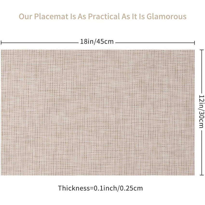 Thumbnail: Bamboo Weaving Table Placemats and Coasters Set