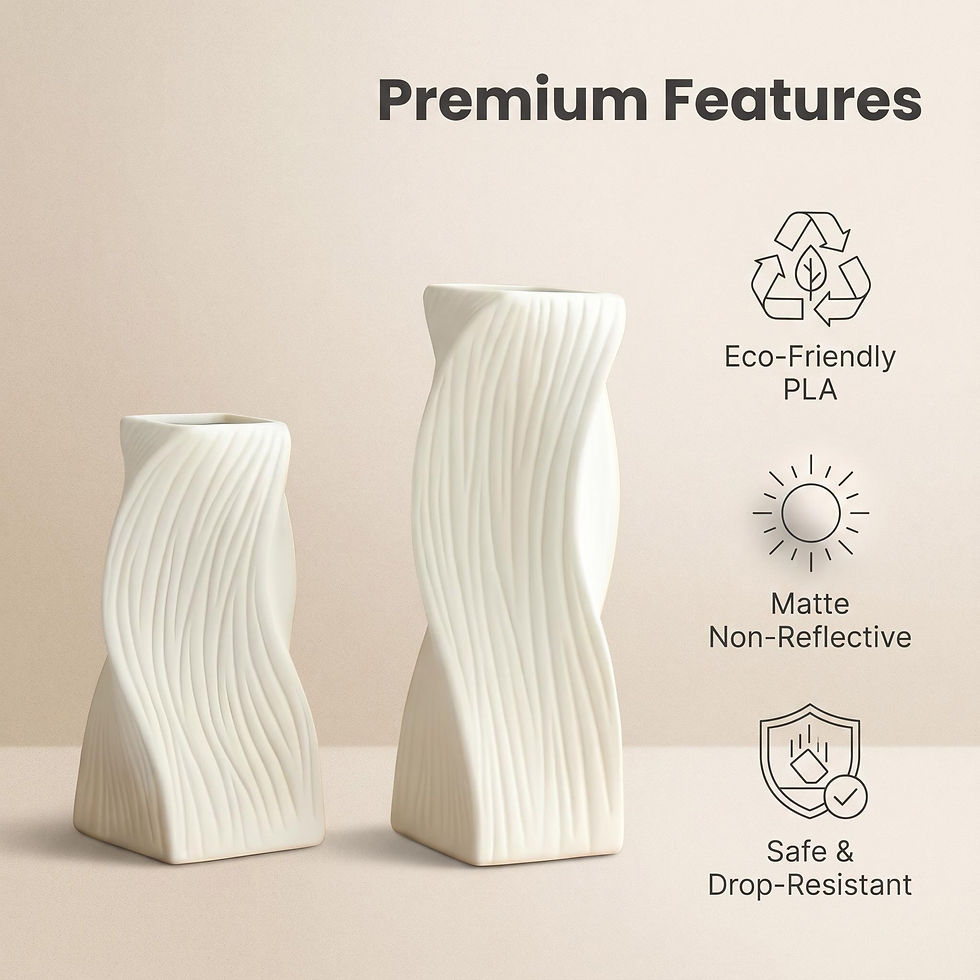 Thumbnail: 2-Piece Wabi-Sabi Irregular Decorative Mini Vase Set