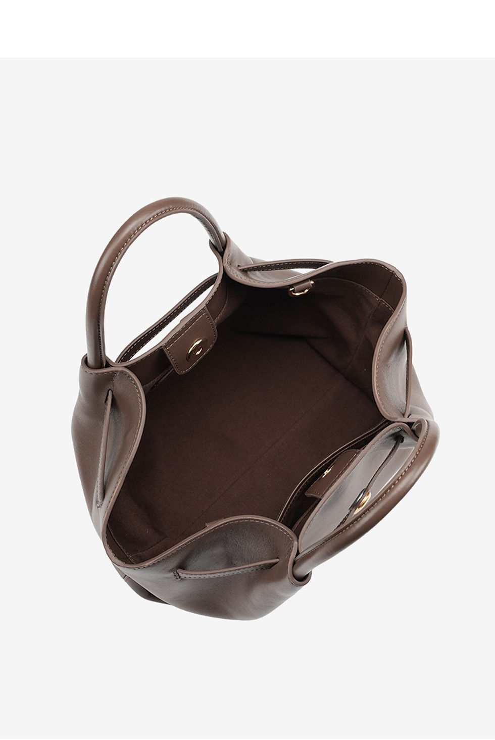 Thumbnail: La Festin Large Capacity Split Leather Tote and Shoulder Bag