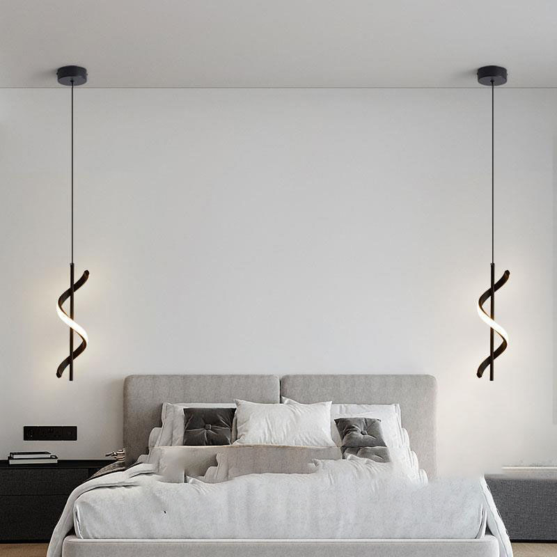 Thumbnail: Modern Rotating LED Pendant Chandelier