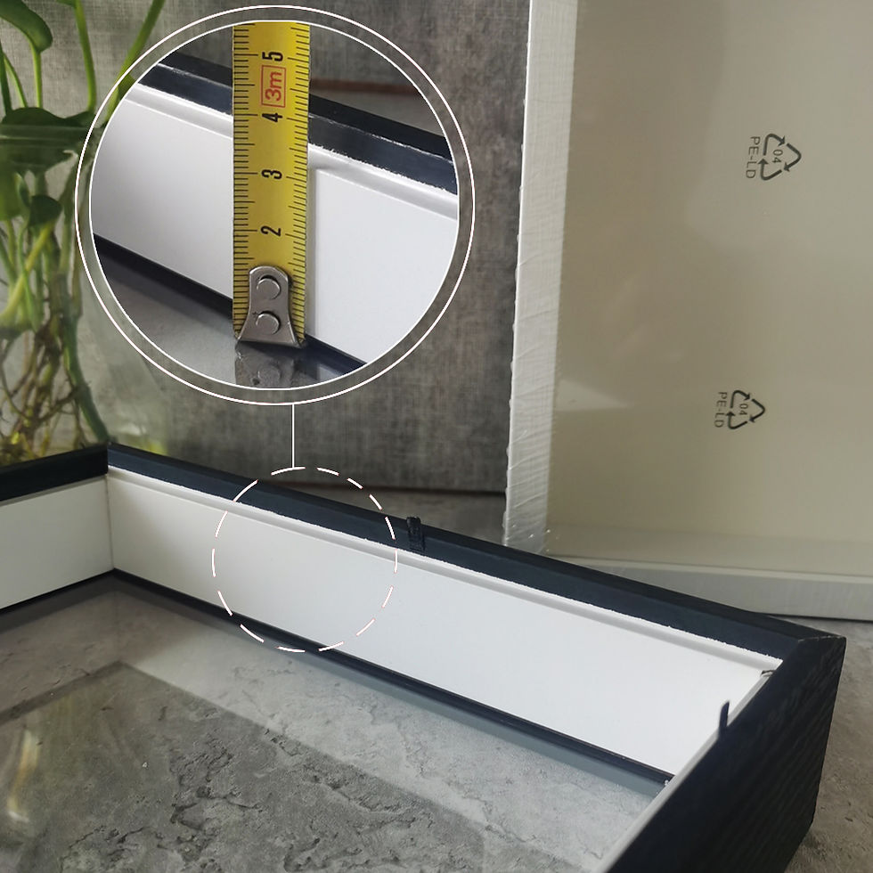 Thumbnail: Wooden Shadow Box 3cm Depth Photo Frame