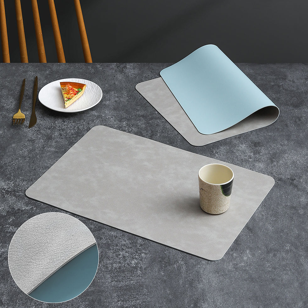 Thumbnail: Luxury Waterproof Leather Placemat