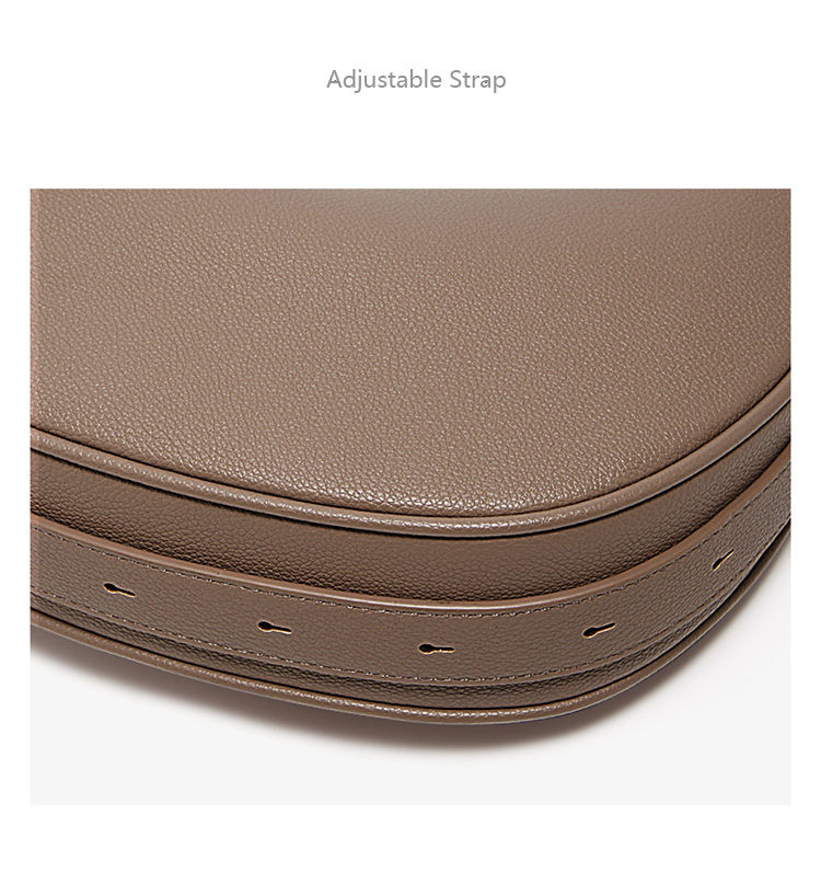 Thumbnail: FOXER Women's PU Leather Crescent Underarm Shoulder Bag