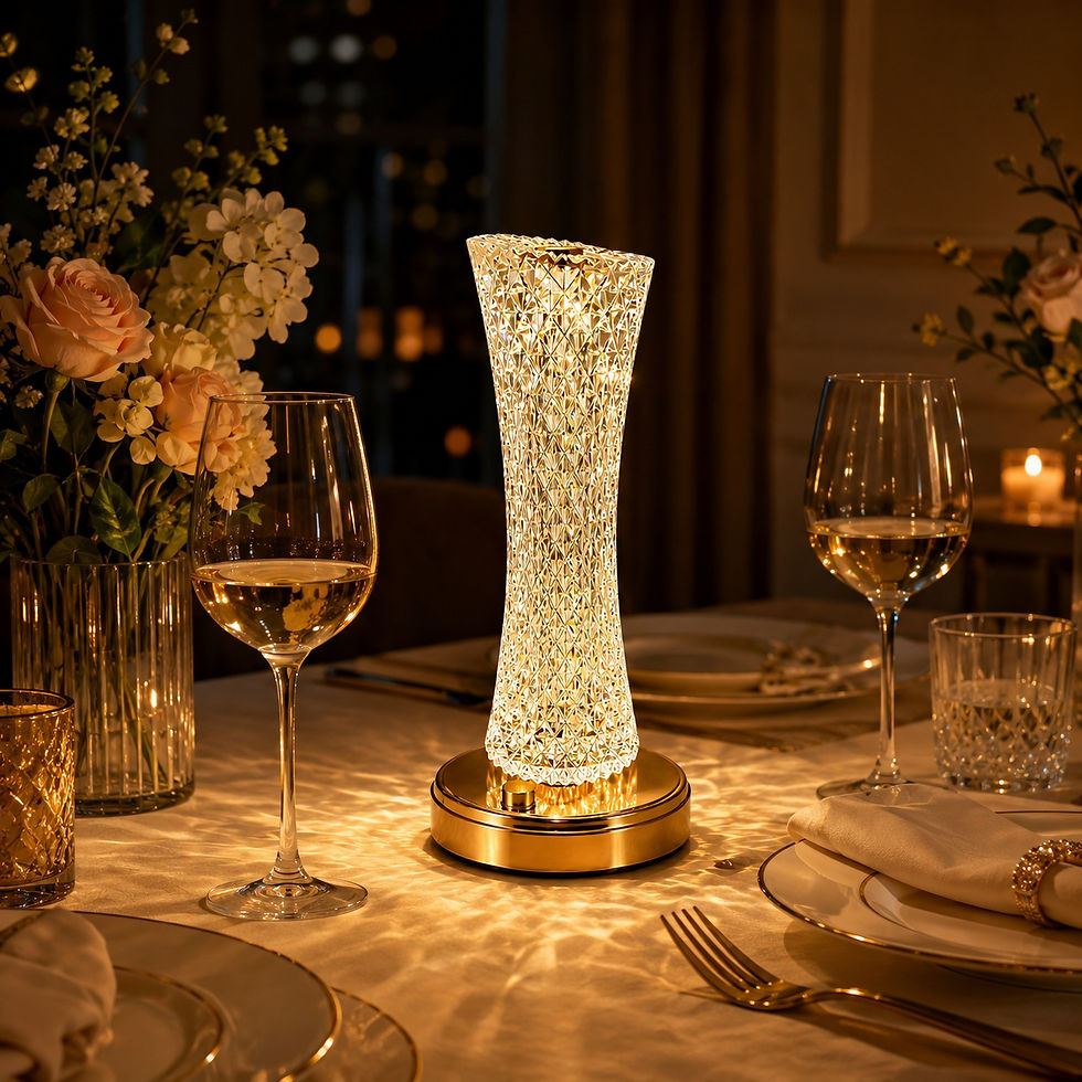 Thumbnail: Touch Dimming Crystal LED Table Lamp