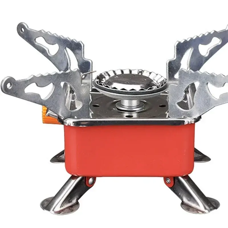 Thumbnail: Foldable Portable Camping Gas Stove Burner