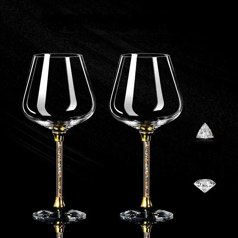 High-End Crystal Red Wine Glass Set