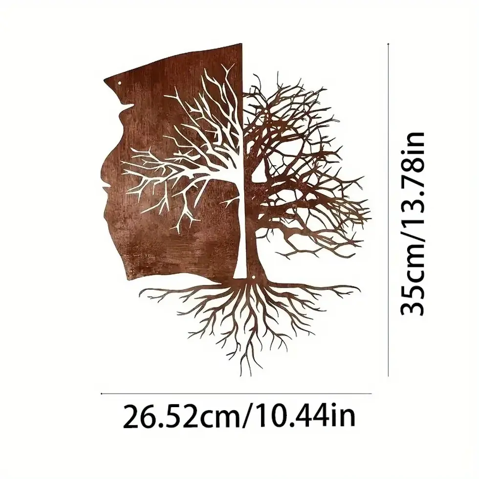 Thumbnail: Tree of Life Rust Metal Wall Art