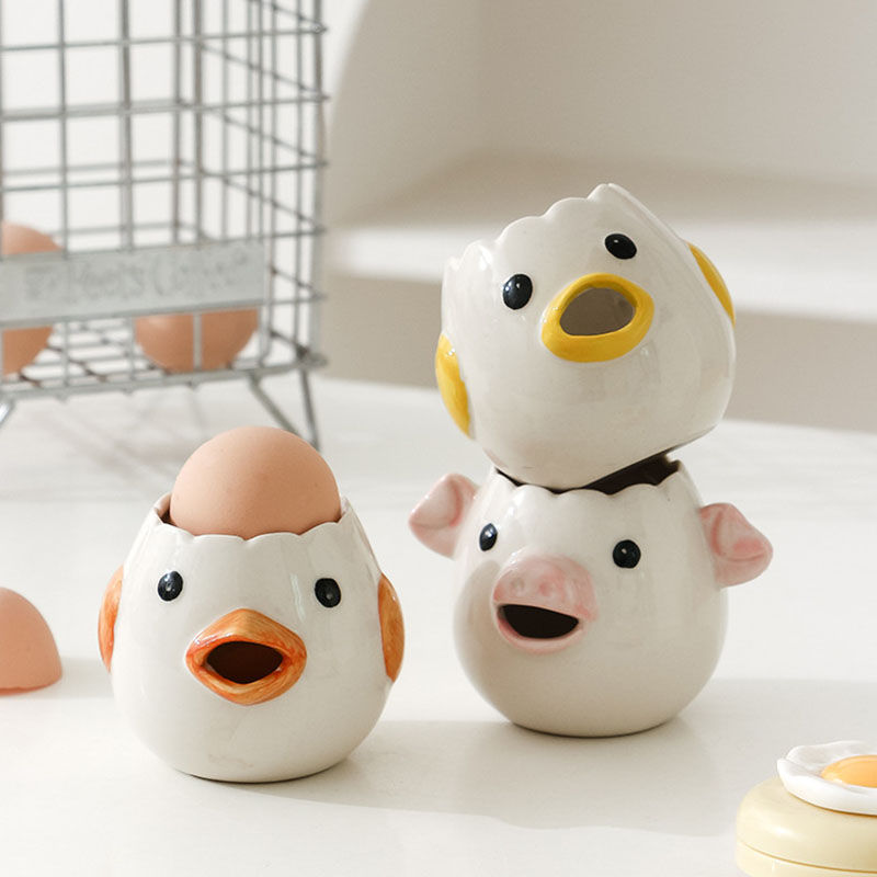 Thumbnail: Cartoon Ceramic Egg White and Yolk Separator