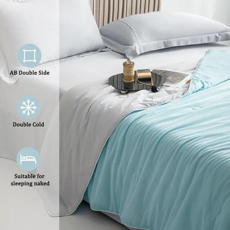Thumbnail: Ice Silk Summer Cooling Blanket