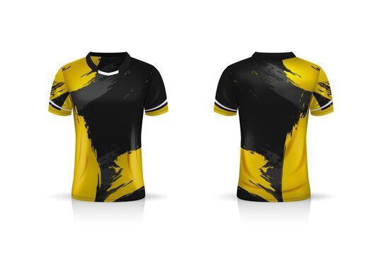 JERSEY BLACK AND YELLOW