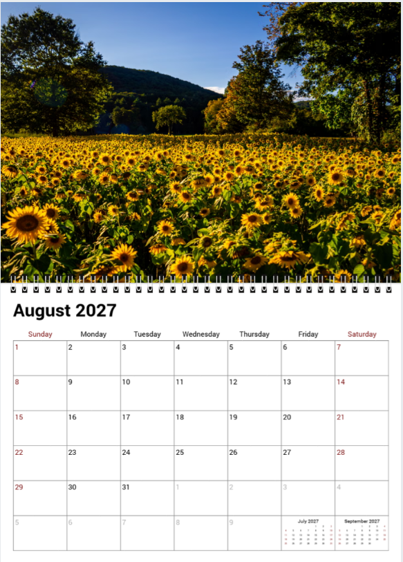 Thumbnail: 2027 Calendar - New England Landscapes