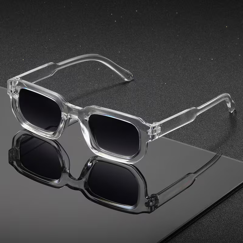 Thumbnail: Vintage Rectangle Sunglasses – Retro Luxury Eyewear for Everyday Travel