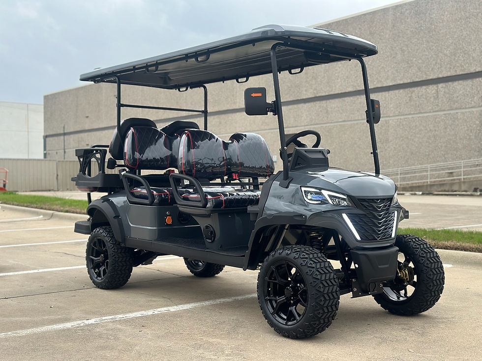 Thumbnail: GMCC Discovery PLATINUM LIMO 4+2 Street Legal Golf Cart LIMITED 48V