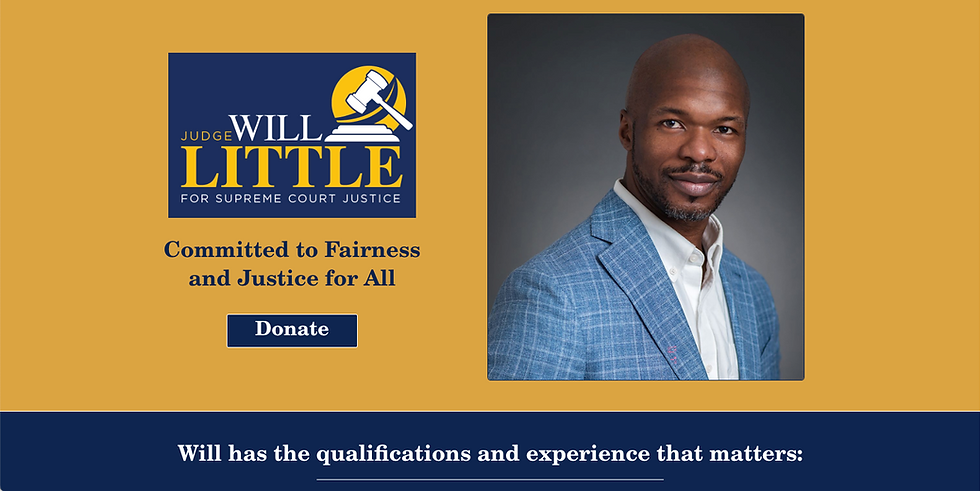 Judge Will Little for Supreme Court Justice