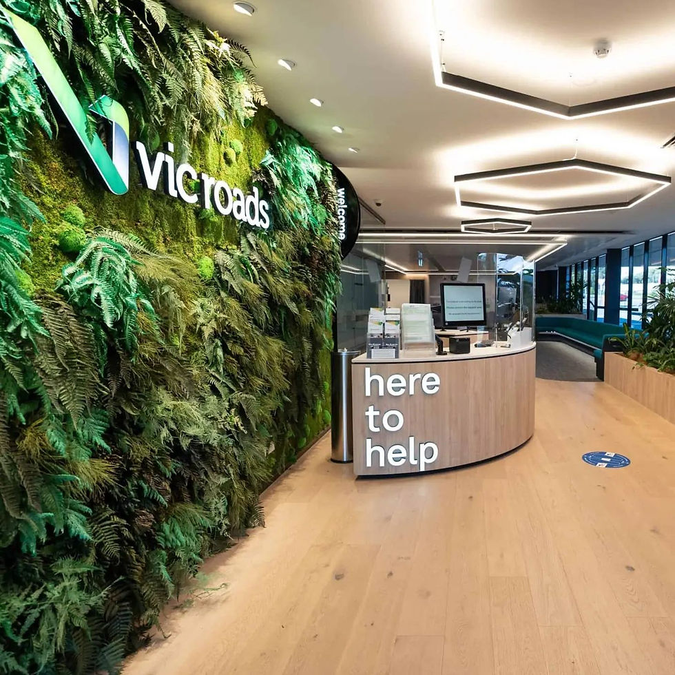 Vic Roads Melbourne. EasyGreen GreenWall
