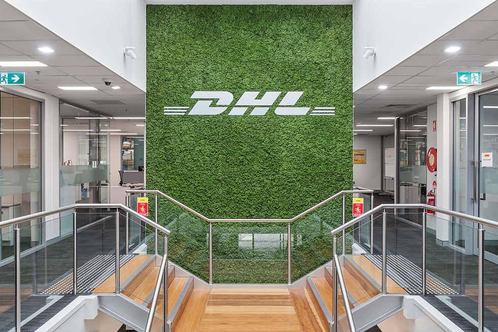 Moss wall sign Sydney