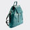 Thumbnail: TheMilan leather Backpack: Blue & Black