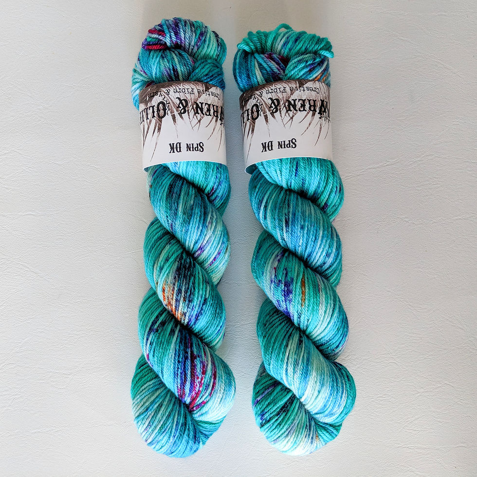 Thumbnail: DK Yarn Hand dyed Australia Spin DK Castor - Wren & Ollie