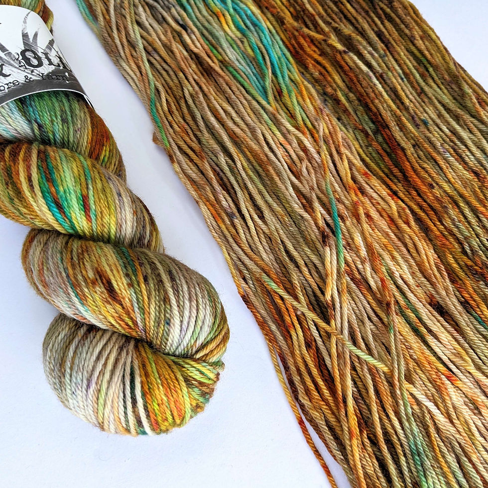 Thumbnail: Hand dyed Yarn Australia Spin DK Harvest - Wren & Ollie