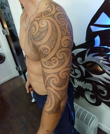 Upper/fore arm freehand draw Taamoko