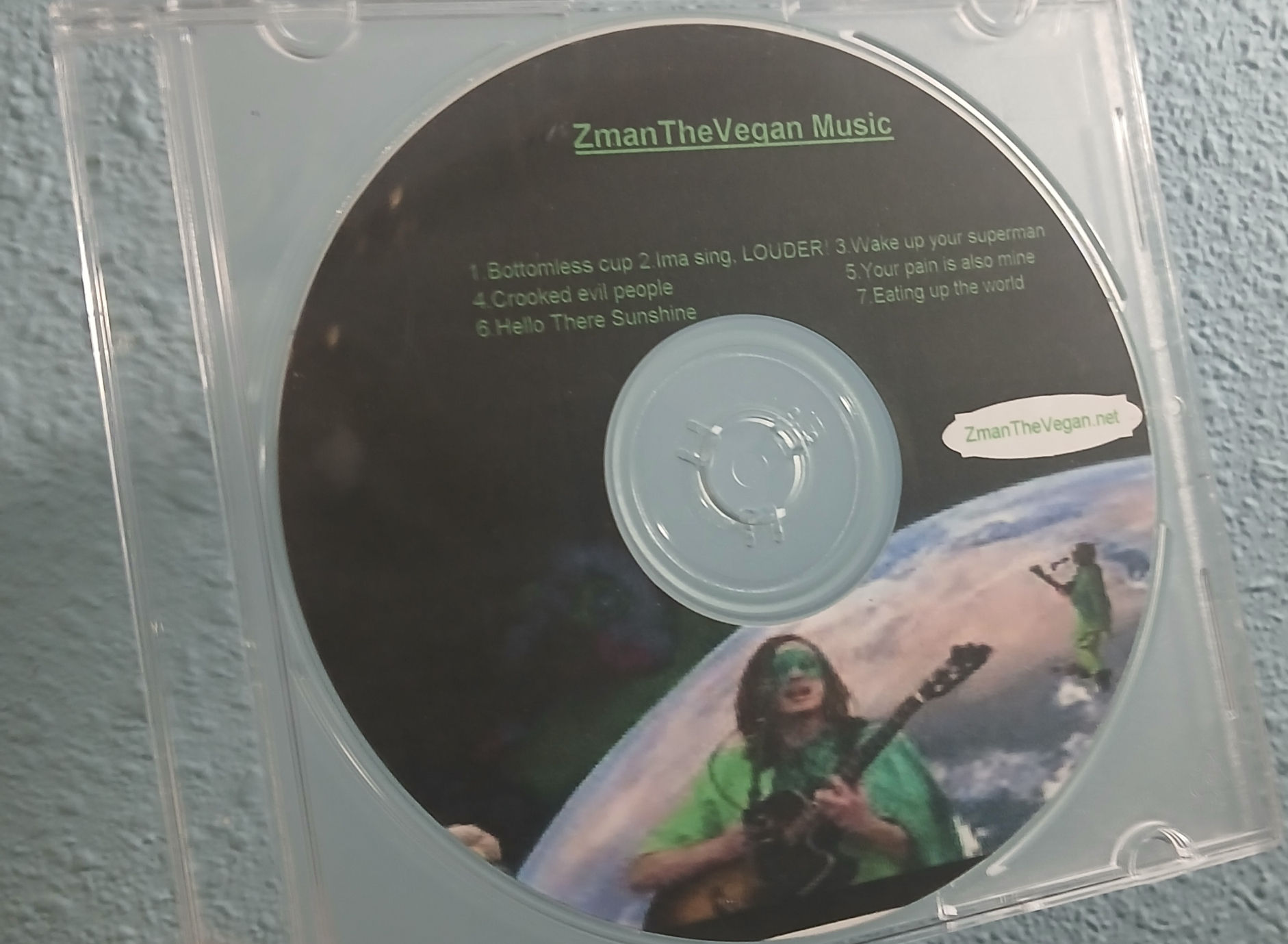 Physical copy of "Man Eating Fruit"