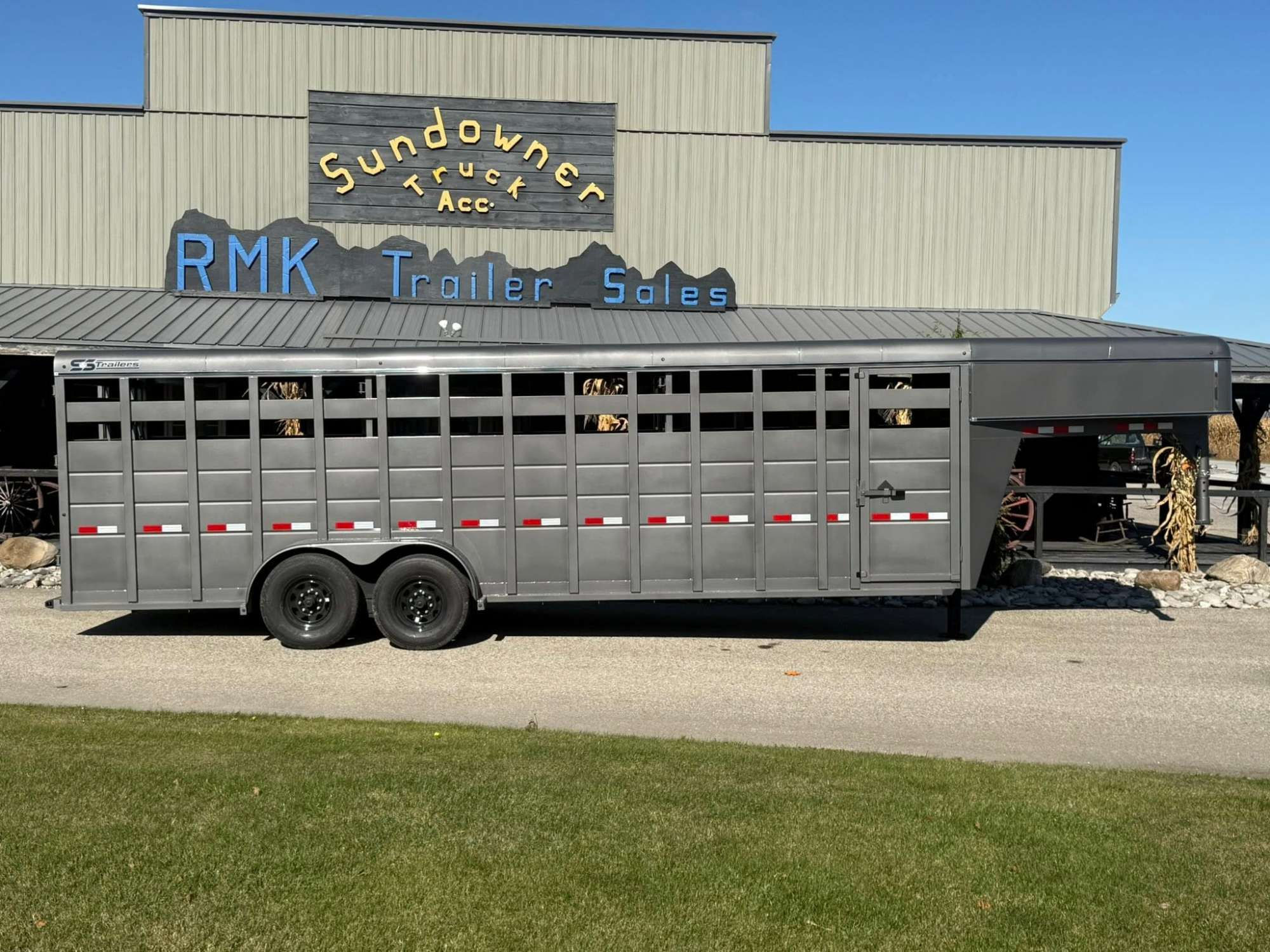 2026 S&S 24 ft Stock Trailer