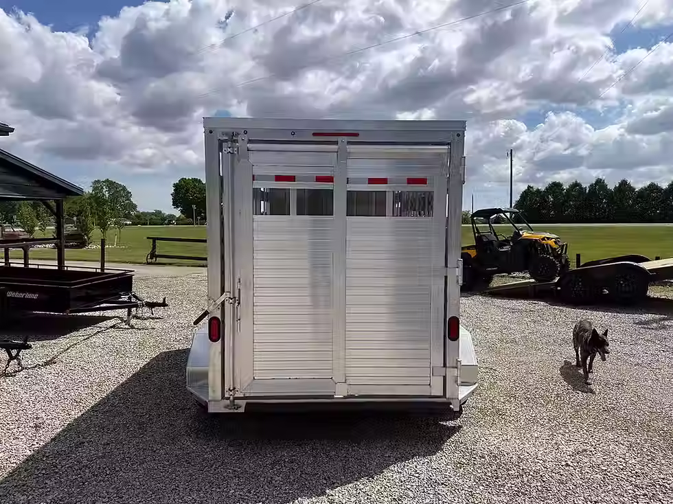 Thumbnail: 2025 AgHaul 14' Livestock Trailer