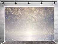 Hintergrund: Pailletten grau