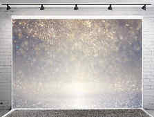 Hintergrund: Pailletten grau