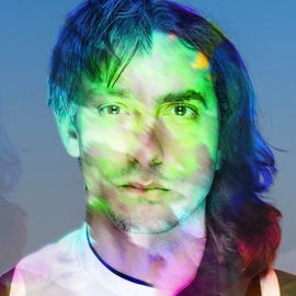 Album cover for De Parrot - Today I'm Better, featuring an abstract colorful portrait, recorded, mixed, and mastered by Bob Varo.