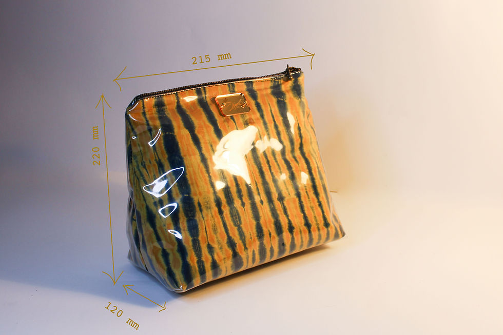 Thumbnail: Tropical Tiger - Toiletry Bag / Travel Bag - Large