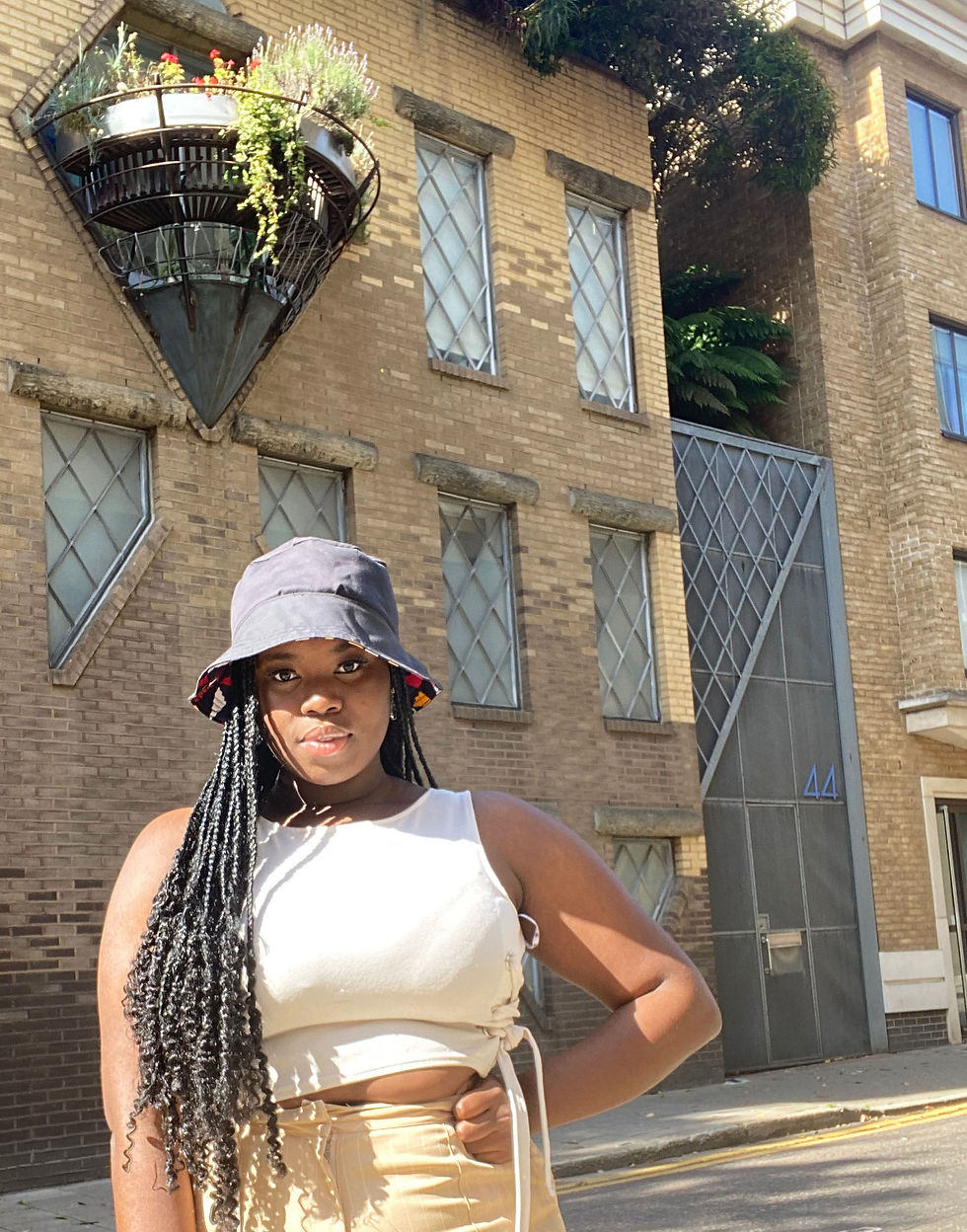 Thumbnail: Reversible Bucket Hat -Black