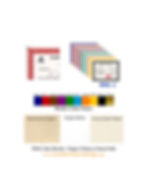 Thumbnail: (Bulk-Pack) Custom-Built/11 x 14 INK Color Certificates (Landscape or Vertical)