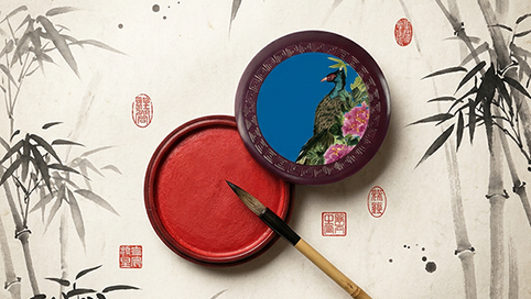 Seal red ink paste is essential