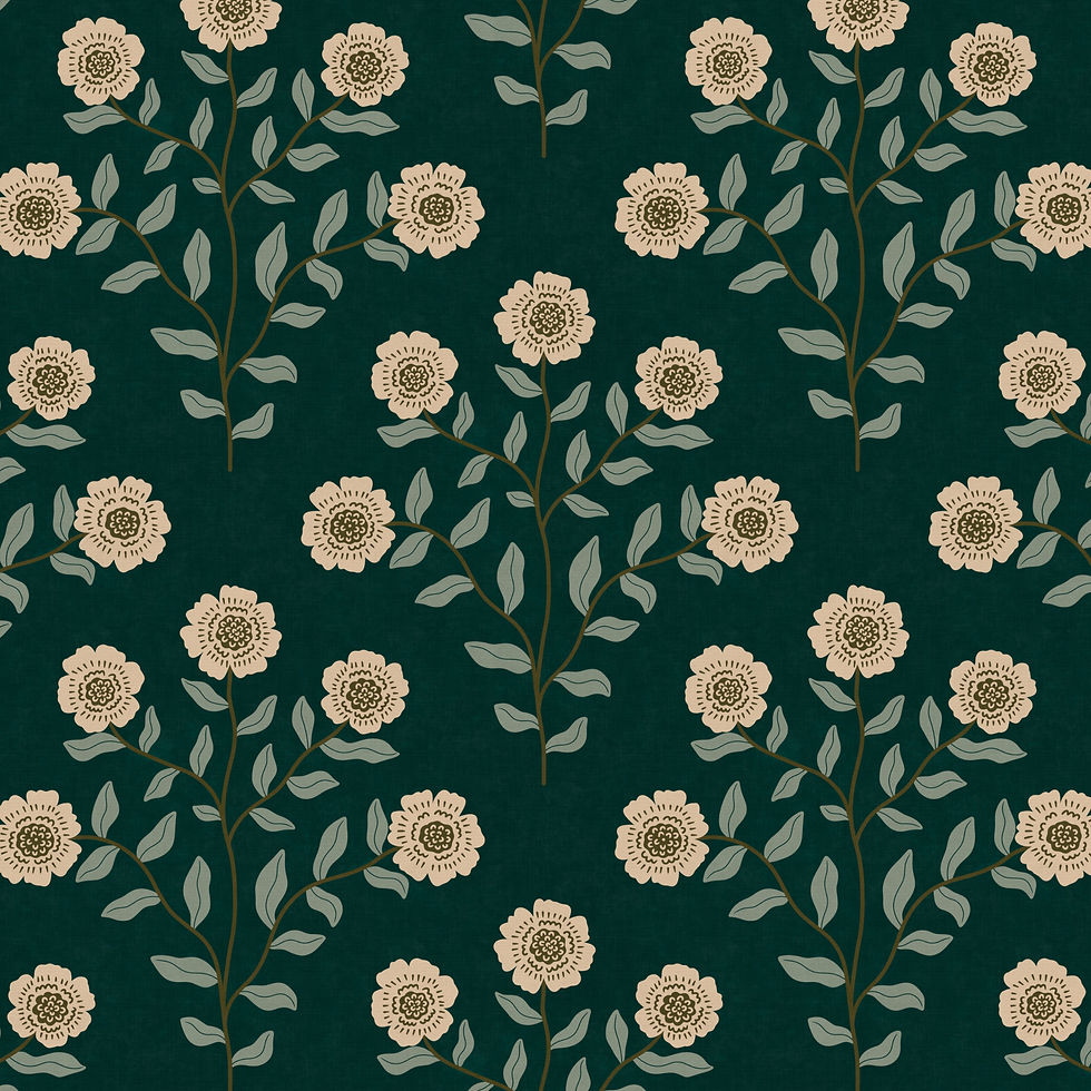 Delicate Floral Branches