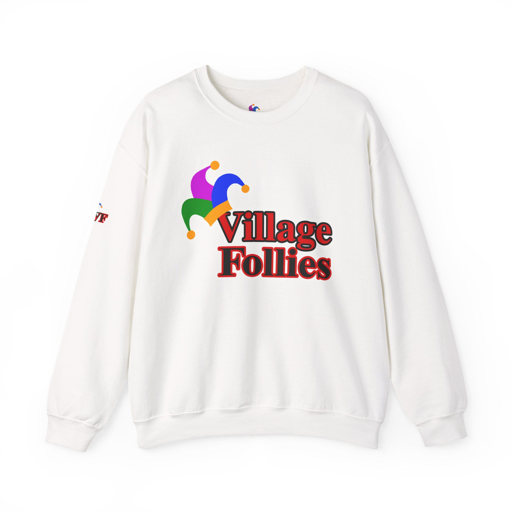 Village Follies Logo Unisex Heavy Blend™ Crewneck Sweatshirt