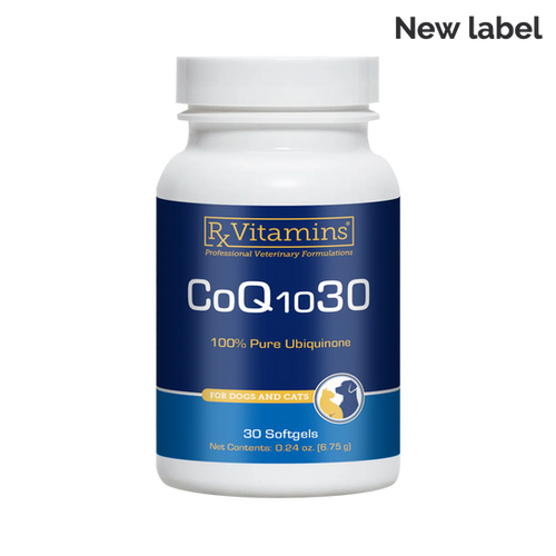 Buy Rx Vitamins CoQ10 30 Co-Enzyme Heart Supplement for Dogs