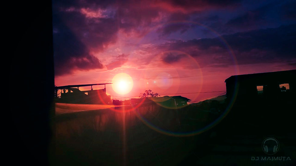 atardecer
