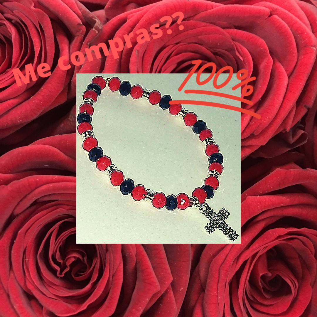 Pulsera con cruz