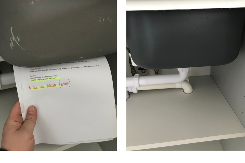 Sink repair service
