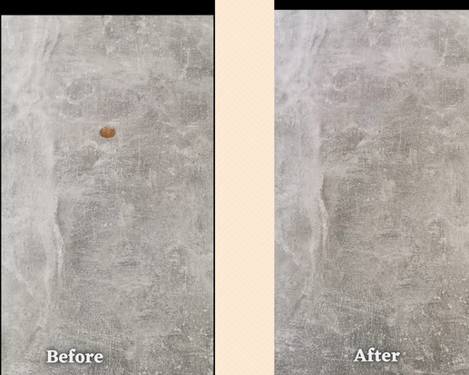 Kitchen worktop edge repair