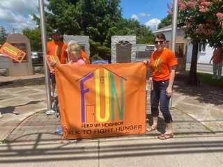 We participated in the Feed Ur Neighbor (FUN) Walk, to support local food assistance programs